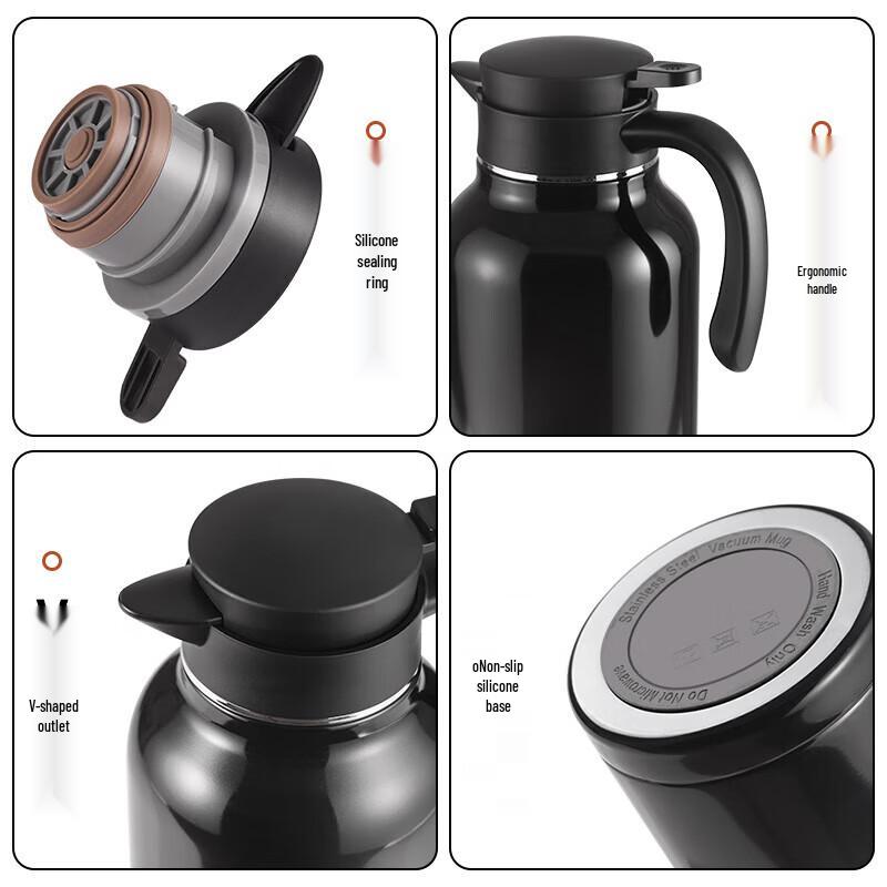 Fuguang Shixi Junyue 2000ml Insulated Thermos Pot