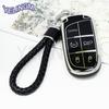5 кнопок ТПУ чехол для смарт-ключа автомобиля для Jeep Renegade Frand Cherokee Dodge Journey Charger Chrysler 200 300 300 корпус брелок