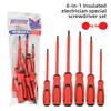 6-in-1 High-Hardness Vanadium Steel Insulated Screwdriver Set - for Home Appliance
