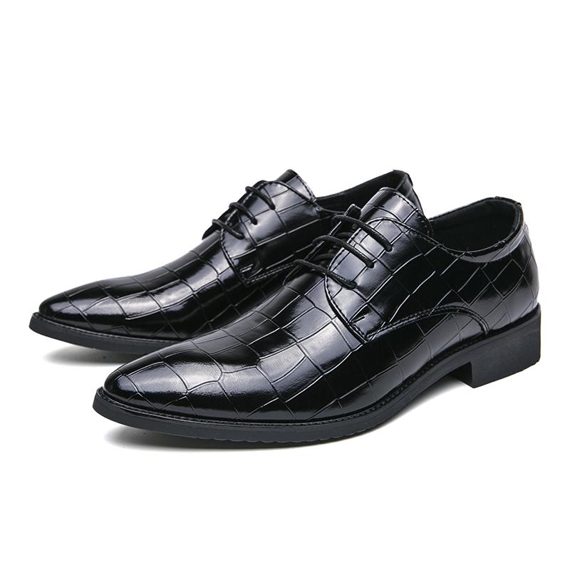 Мужская модная обувь для пожилых людей, деловая обувь для свиданий, свадебная обувь, официальная обувь для вечеринок, удобные и универсальные кожаные туфли-оксфорды