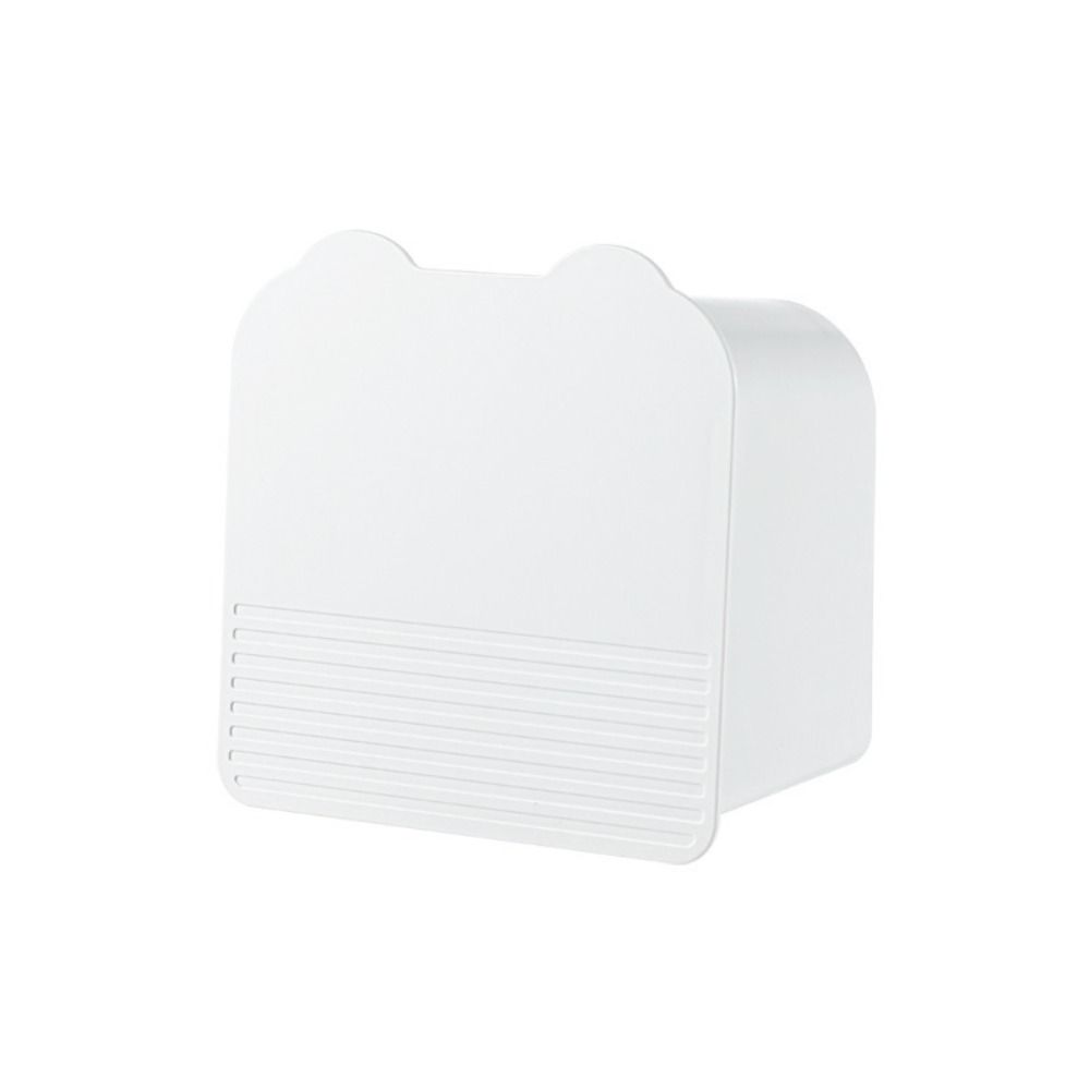 Flip-top Cosmetics Cotton Storage Box Plastic Wall Organizer Box Sanitary Pad Storage Box  Bathroom