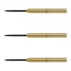 Dynasty BLACK LINE Coating Type EDDIE GOLD Eddie Gold STEEL Edward Shoji Fowlkes Player Model Dart Barrel Dart Set A-FLOW 1.1 1.1