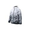 Anta Scenery Full Print Zipper Hooded Long Sleeve Down Jacket Men Outerwear Pure-White 952347902-1
