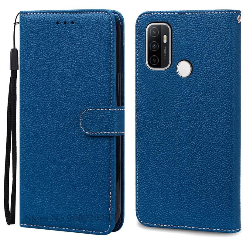 Для OPPO A53 2020 Чехол Кожаный Чехол-книжка для кошелька Для OPPO A53 Чехол OPPO A53S 4G Чехол-книжка Чехол для телефона Coque Fundas