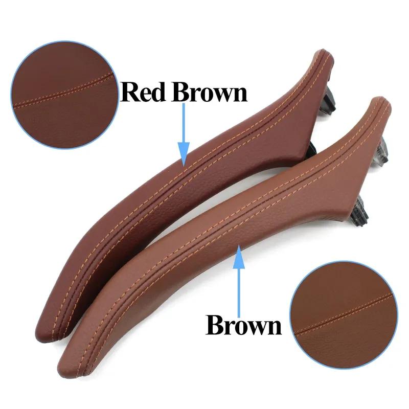 For BMW 5 Series F10 F11 F18 520i 523i 525i 51417225852 Car Passenger Interior Door Leather Pull Handle Assembly Replacement