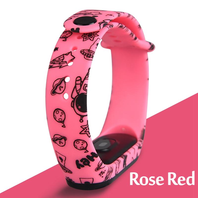 Силиконовый ремешок для Xiaomi Mi Band 7 5 4 3 6 Аксессуары Замена Браслет