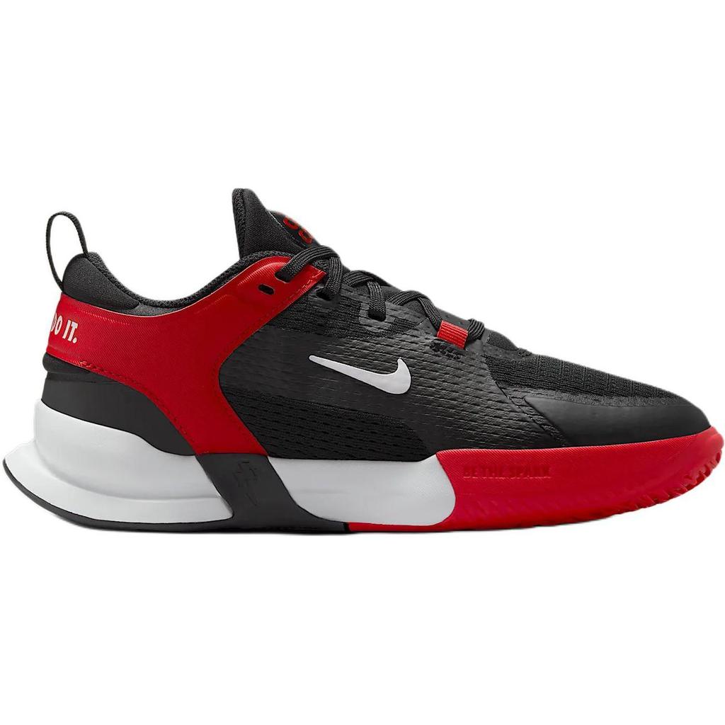 Nike Кроссовки Crosscourt GS Черный Белый Университетский Красный Детские FN2231-003
