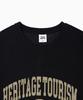 FREEMARIO Tourism Arch Logo T-Shirt [Black]