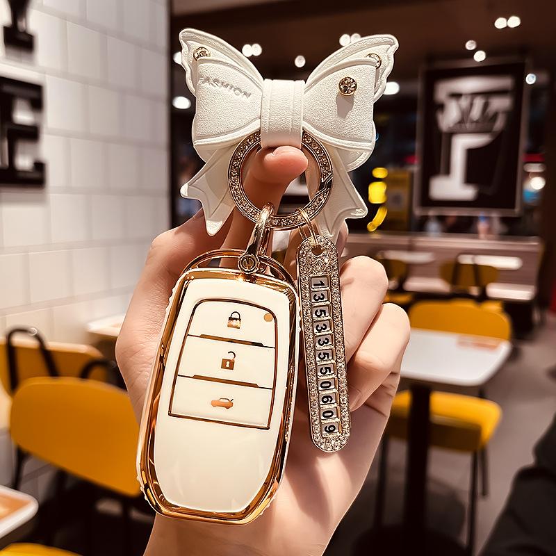 Special Toyota Key Cover Highlander Carola Reling Crown Car Case Buckle Pack