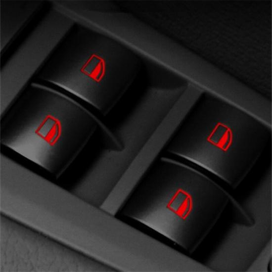 11pcs Silver Car Left Door Window Lift Button Cover For BMW 3 Sereis E90 2005-12