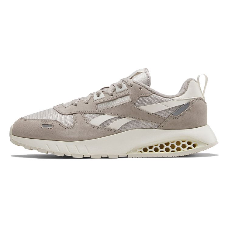 Reebok Классические кожаные кроссовки унисекс Hexalite Ash Grey Moonstone Chalk 100074409