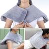 American Plug Electric Heating Pad 3 Temperature Adjustable Soft Comfortable Shoulder Neck Hot Compress Pad Flannel