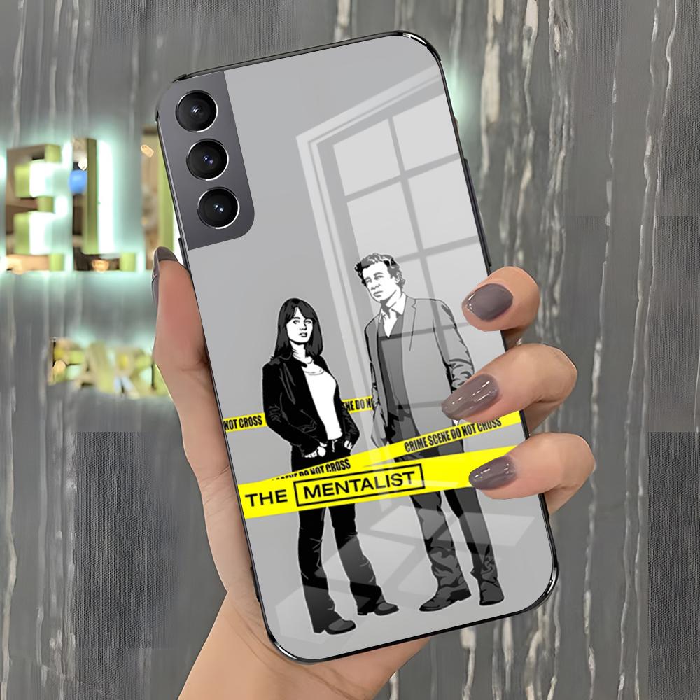 Чехол для телефона TV The M-Mentalist для Samsung A25 A13 A33 5G A54 A36 A35 A56 A52 A14 Ударопрочный стеклянный чехол