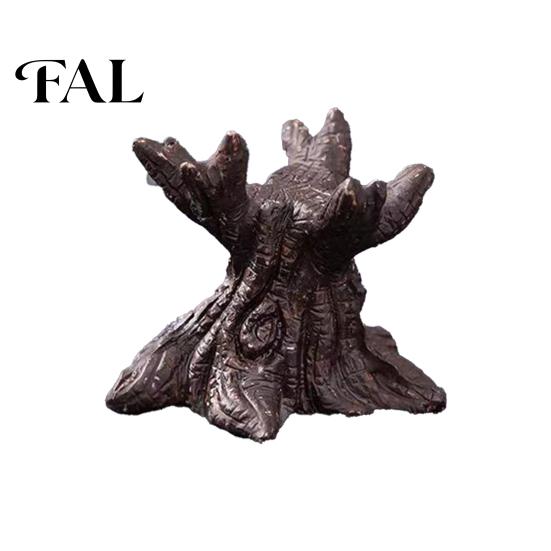 Dark Halloween Scene Set Miniature Resin Ornaments, Micro Landscape Desktop Decor, Horror Street Sign Props Accessories for Fish Tank Aquarium