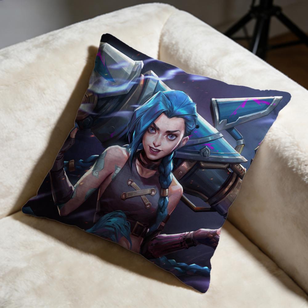 Fashion LLolable Cushion Cover Soft Decorative Pillow Case Suitable for Bedroom Sofa Car Travel Use