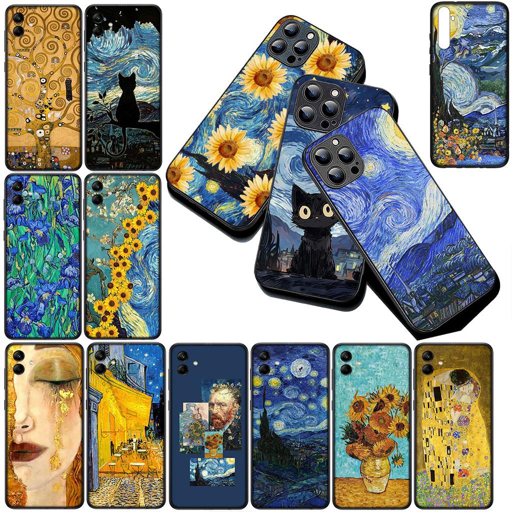 Cover for Motorola Moto G55 G45 G75 G85 G35 Edge 50 30 Fusion 40 NEO Ultra Pro Casing Phone Case Starry Night Van Gogh Sky Art