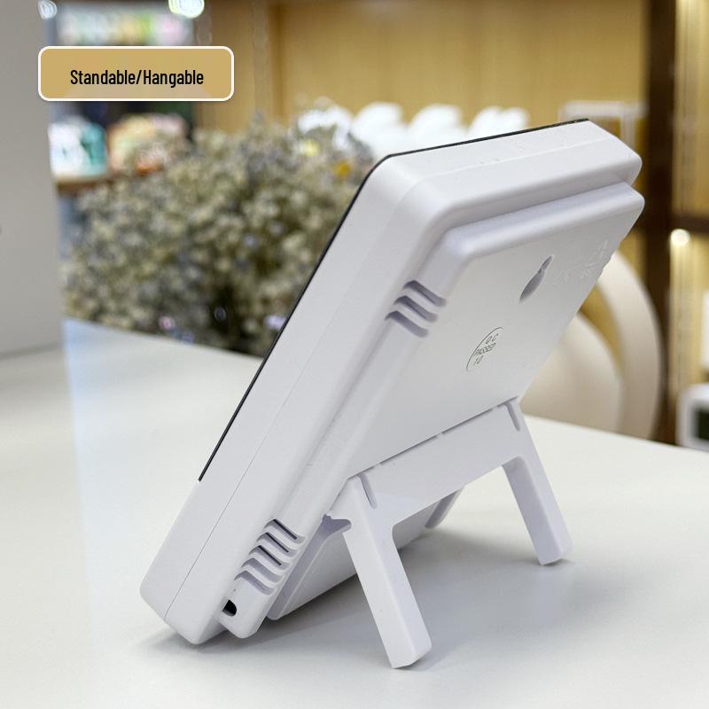 HTC-1 Настенный цифровой термометр и будильник с большим дисплеем