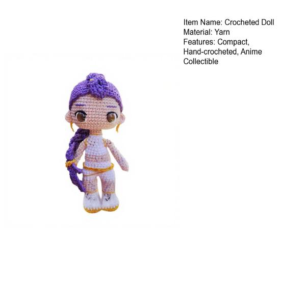 Юшэн Корейская Поп Вязаная Кукла Ручной Работы Вязаный Охотник Аниме Коллекционная Кукла Подарок для Фанатов Коллекционеров Наполнитель для Рождественского Чулка