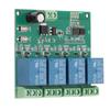 4-канальный релейный модуль ESP8266, чип Wi-Fi, четырехканальная релейная плата беспроводного управления для электронного оборудования