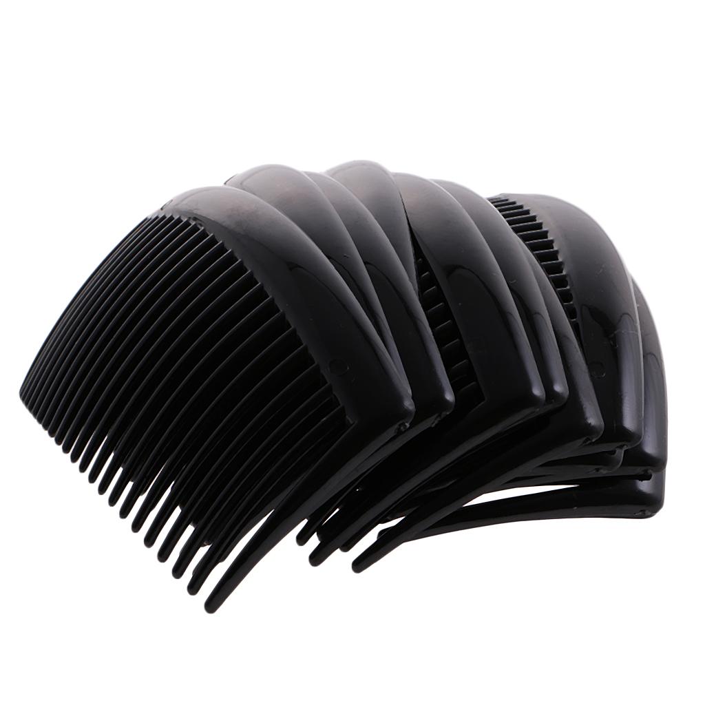 12 штук Женский пластиковый гребень для волос Зажим Слайд Заколка Аксессуары