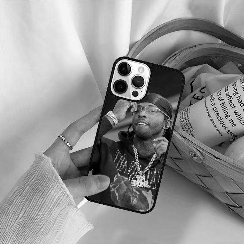 Rapper Pop Smoke ROCK Phone Case For iPhone 17 Air 16 15 14 11 12 13 Pro  MAX Plus coque Cover Shell