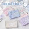 Aesthetic Morandi Color Multifunction Label Sticker Gradient Color Notebook Highlight Mark Sticker Scrapbook Decorative Sticker