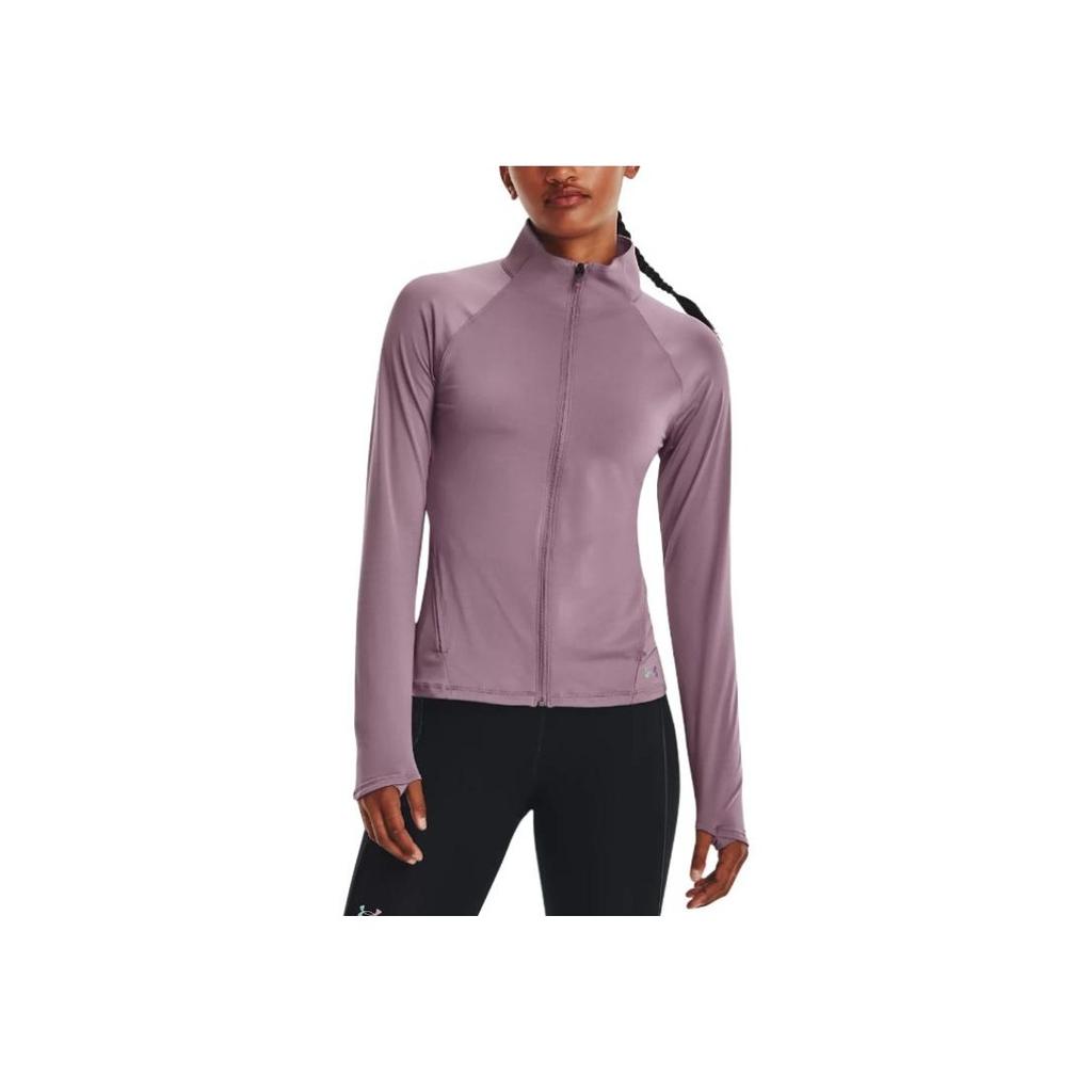 Under Armour Спортивная куртка Rush Solid Logo Zip Женская куртка Mist-Purple 1379044-500