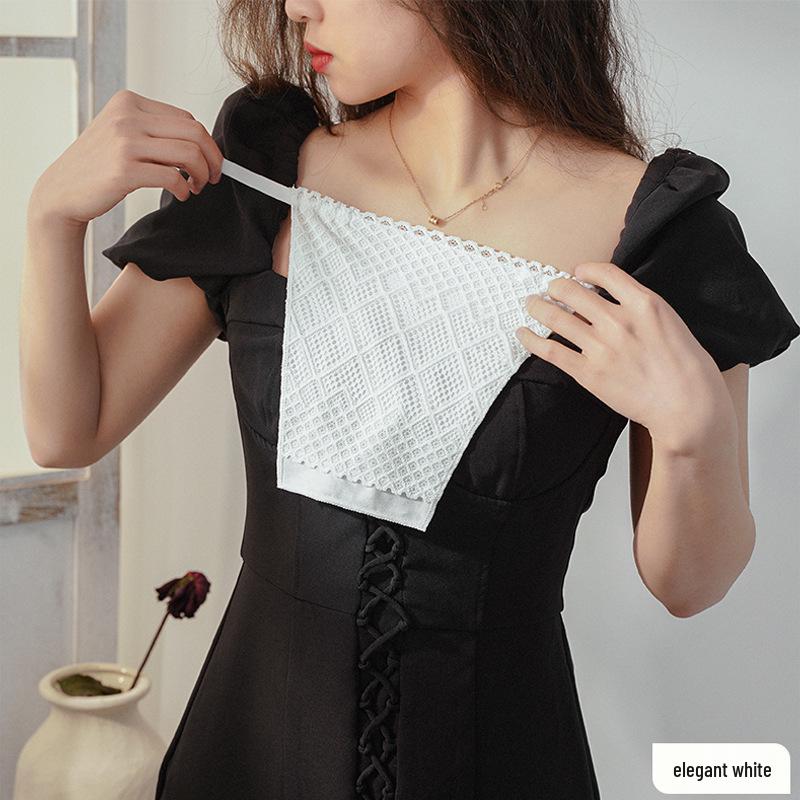 Универсальный кружевной чехол на грудь без бретелек - Однослойный и двухслойный, Защита от просвечивания, Защита от легкой утечки