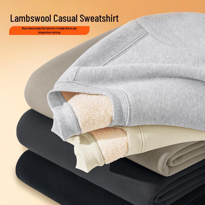 Мужская толстовка с круглым вырезом и подкладкой из флиса Sherpa от Jeanswest
