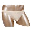 Мужские шелковистые трусы-бикини, нижнее белье с выпуклой сумкой, купальники со сборками на спине
