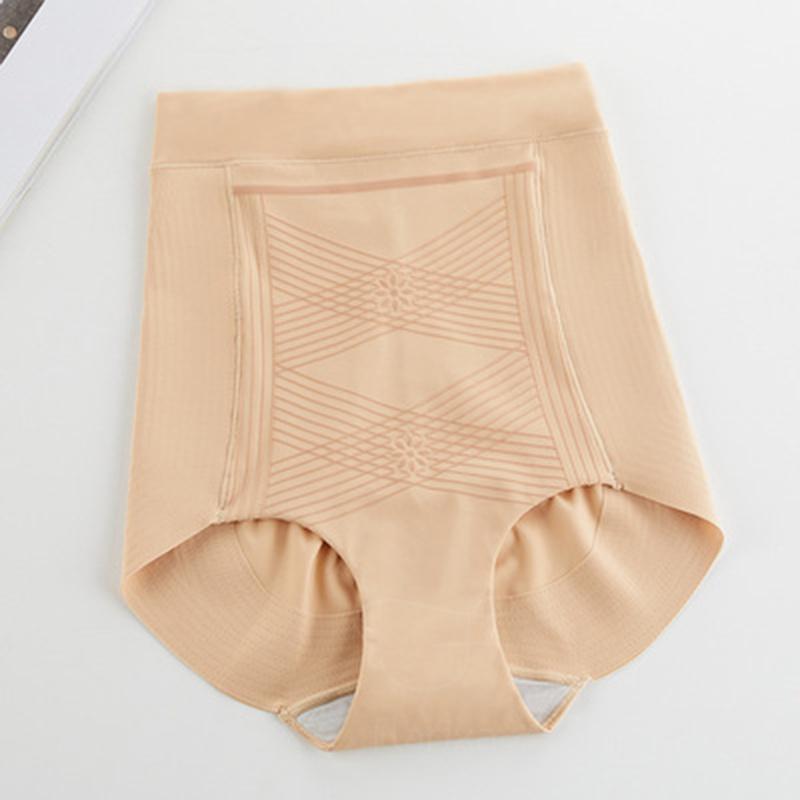 Flarixa Women's Tummy Control Pants High Waisted Bodyshaper Seamless Hip Lifer Anti-SeeThrough Girl's Lingerie Female Underwear