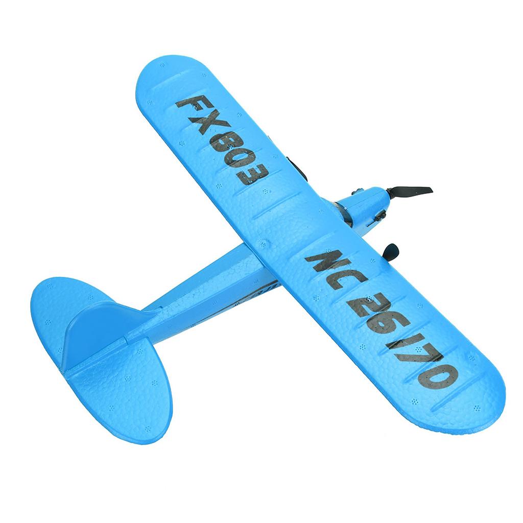 2.4G Remote Control 2 Channel Aircraft Helicopter Airplane Kids Toy Model (Blue)