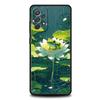 Realitic Frog Print Phone Case for Samsung Galaxy A73 A55 A53 A51 A35 A33 A32 A25 A23 A22 A15 A13 A17 A07 5G Soft TPU Shell Bags