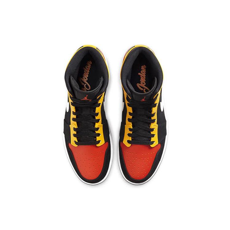 Jordan 1 Черный с оранжевым 852542-087