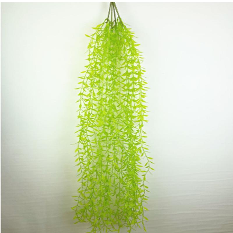 1 шт. Искусственное растение плющ красный зеленый ивовый плющ украшение для дома садовый лист лоза вечеринка подвесное украшение искусственный цветок