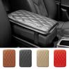 Multi-color Car Central Armrest Pad Leather Auto Console Arm Rest Seat Box Mat Cushion Pillow Cover Vehicle Protective Styling