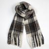 Women's Korean Plaid Mohair Scarf - Warm, Fashionable, Versatile Winter Neck Warmer