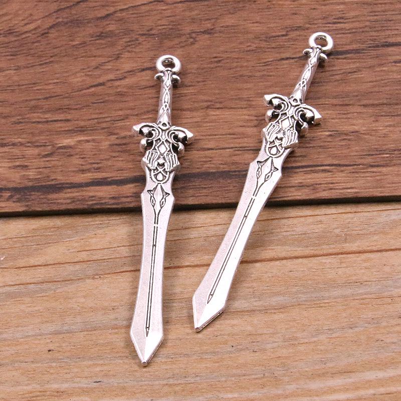 15 DIY Подвесок-Оружия из Сплава: Мечи, Ножи, Пистолеты, Луки и многое другое