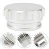 2" 50.8mm Aluminium Alloy Weld On Filler Neck And Cap Oil Fuel Water Tank Silver