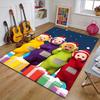 Teletubbies Polyester Carpet, Soft Indoor Mat for Office Chair, Living Room, Computer Desk - Decorative Home Office Rug Design