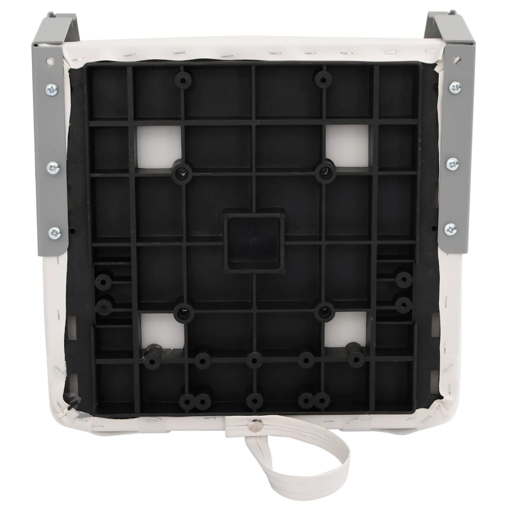 Folding Boat Seat with High Backrest 44 x 38 x 55 cm