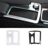 Car Styling Multimedia Handrest Panel Covers Fit For Mercedes Benz C Class W204 2008-2013/ E Class Coupe C207 W212 2010-12 LHD