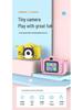Children's Dual Lens Cartoon Digital Camera with Selfie, Video, Game, and Music Features