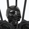 Rose Floral Crown Hair Skull Spiked Headbands Bride Flower Crown Halloween