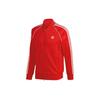 Originals Trefoil Logo Casual Breathable Sports Jacket With Side Stripes Men Jackets Light-Crimson GF0196