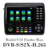 Поиск спутников DVB-S/X2/S2X H.265 V10 Finder Max Поиск спутников
