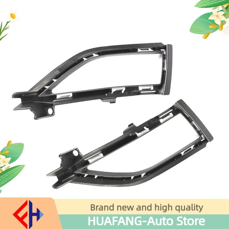 Original 2pcs Fog Light Lamp Grill Grilles Cover Trim Set Fit For Golf 2017- 5g0853211h/212h High Quality