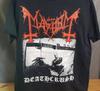 Mayhem Deathcrush Черная хлопковая футболка с коротким рукавом Унисекс S-5XL Унисекс футболка