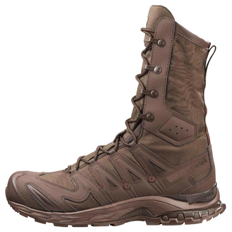 SALOMON XA FORCES Ботинки для джунглей, устойчивые к истиранию, высокие, для улицы, унисекс, землисто-коричневые L41267500