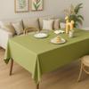 Практичная водонепроницаемая ПВХ скатерть, маслостойкая, многоразовая, чехол для скатерти на обеденный стол, пятноустойчивая подставка на стол, скатерть для журнального столика